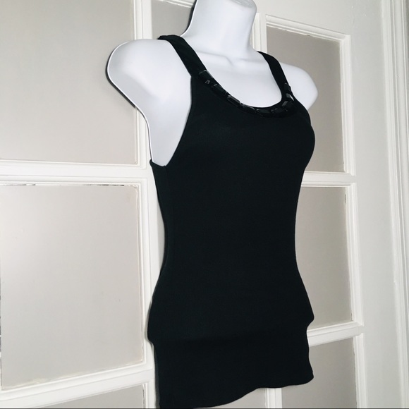 A/X ARMANI EXCHANGE BLACK TANK TOP - Picture 6 of 8